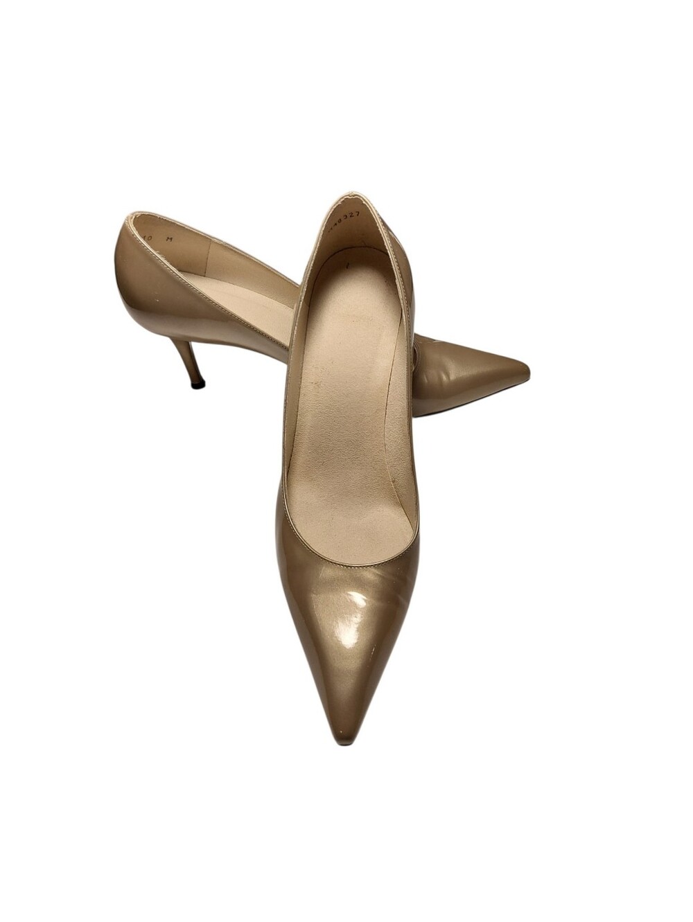 Classic Pointed-Toe Nude High Heels